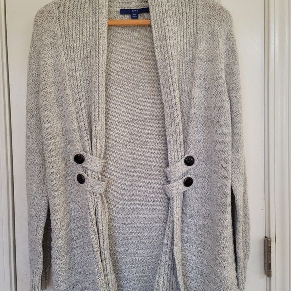 Apt 9 Women's Cardigan | Gray | size PM - Picture 1 of 7